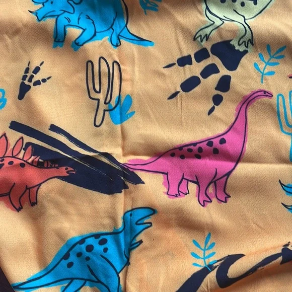 Zaful Dinosaur Pirate shorts set cover-up - Picture 5 of 5